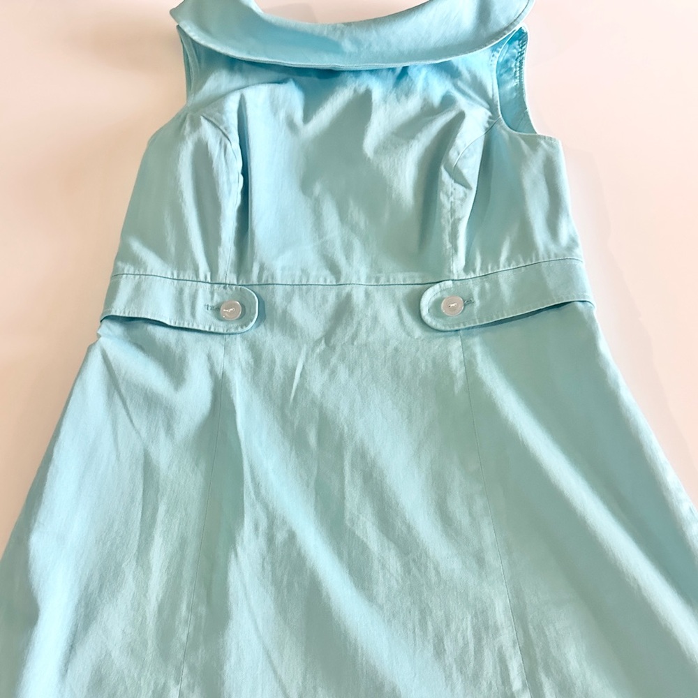 Alex Marie Aqua Sleeveless Dress